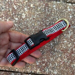 NWOT - UP COUNTRY Houndstooth Dog Collar size XS